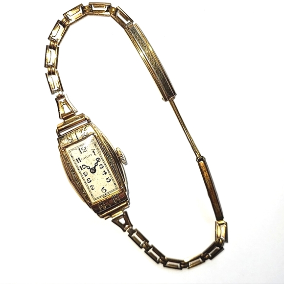 SOLD!!  FIDELITY ART DECO LADIES WRISTWATCH 10K R.G.P. - Picture 7 of 12